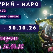 Пълнолуние в Телец 26 октомври 2026 - хороскоп и таро четене